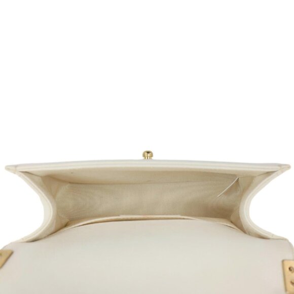 Chanel Boy Flap Small Quilted Caviar Leather Chain Shoulder Bag Cream - Picture 12 of 14